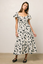 Calli Floral Midi Dress - FINAL SALE